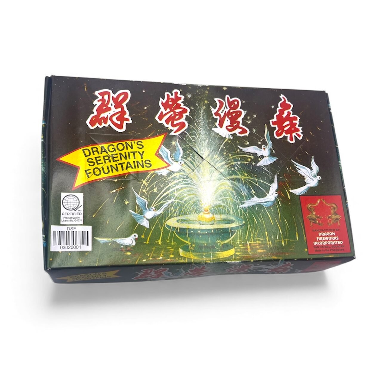 C02 Dragon’s Serenity Fountain – Box of 6